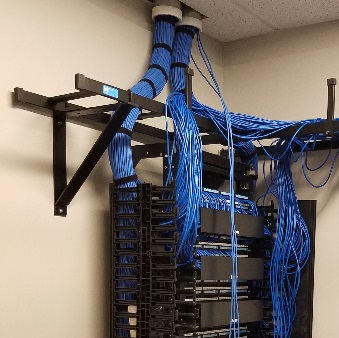 Data Cabling Structured Cable Fiber Copper VOIP telephone CCTV Network ...